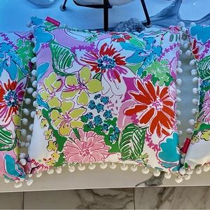 Lily Pulitzer throw pillows
